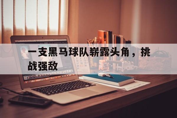 一支黑马球队崭露头角，挑战强敌(黑马队的logo)